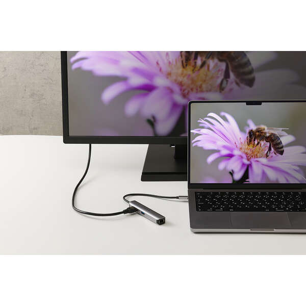 �G���R��&nbsp;5in1 USB Type-C(TM)�h�b�L���O�X�e�[�V����/�A���~���f��&nbsp;DST-052BPSV