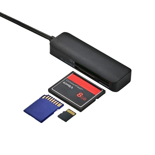 �G���R��&nbsp;USB-A�P�[�u���t�� �������[�J�[�h���[�_�[&nbsp;MR3-C30BK