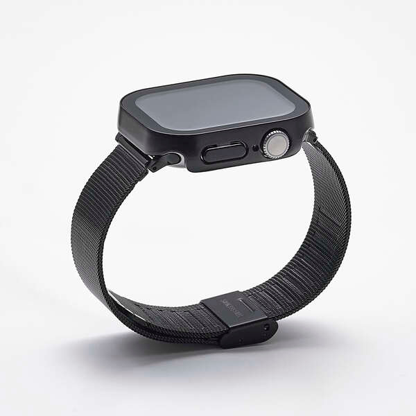 �G���R��&nbsp;Apple Watch Series 11 [42mm]/Apple Watch Series 10 [42mm]�Ή� �t���J�o�[�P�[�X&nbsp;AW-25BFCGEBK