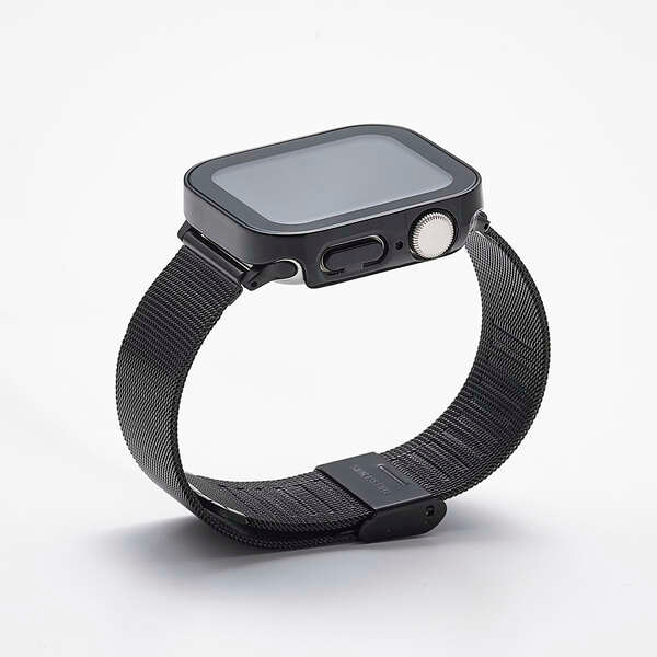 �G���R��&nbsp;Apple Watch SE(��3����) / SE(��2����) [40mm]/Apple Watch SE [40mm]�Ή� �t���J�o�[�P�[�X&nbsp;AW-25EFCGEBK