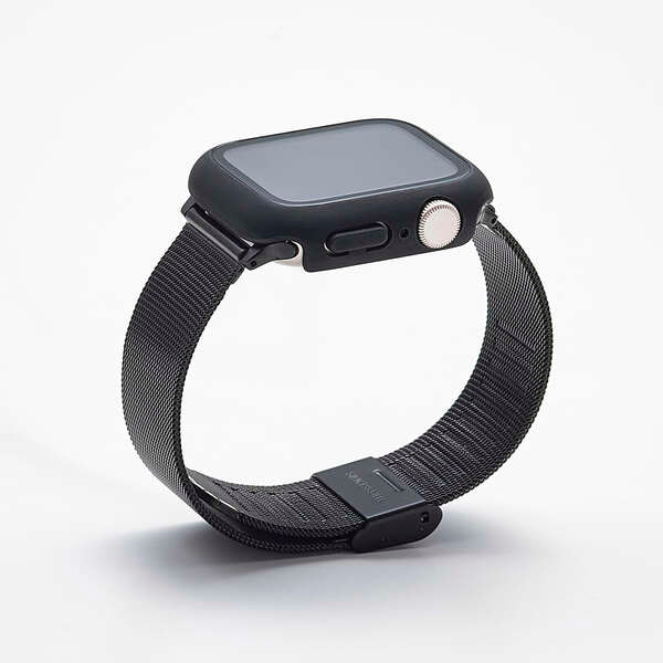 �G���R��&nbsp;Apple Watch SE(��3����) / SE(��2����) [40mm]/Apple Watch SE [40mm]�Ή� �t���J�o�[�P�[�X&nbsp;AW-25EFCGOBK