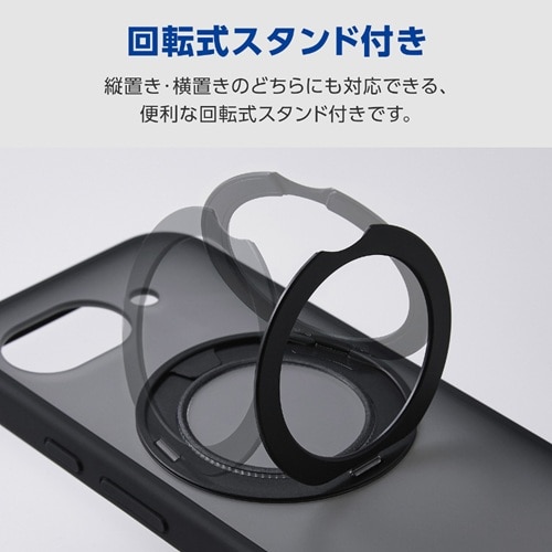 �G���R��&nbsp;Google Pixel 10a�p �n�C�u���b�h�P�[�X �Ɍ� MAGKEEP �X�^���h �}�b�g&nbsp;PM-P261MGSTKMBK