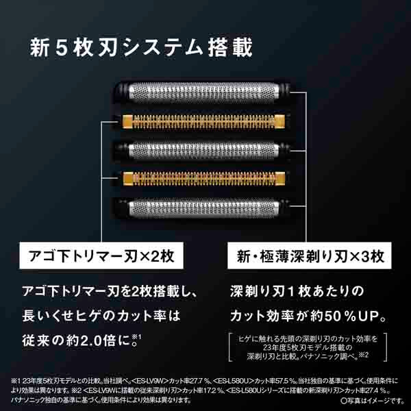 Panasonicipi\jbNj _bVPRO@5n ES-L550U-S