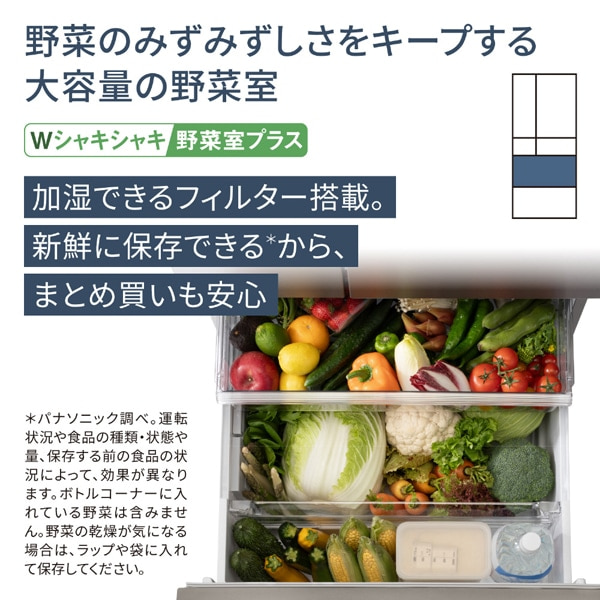Panasonicipi\jbNj 6hA①Ɂ@؎^񒆁@HV^Cv NR-F53HV2-W