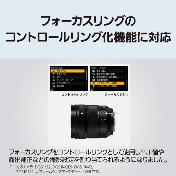 Panasonicipi\jbNj pY@k}Eg@LUMIX S 24-60 mm F2.8 S-E2460