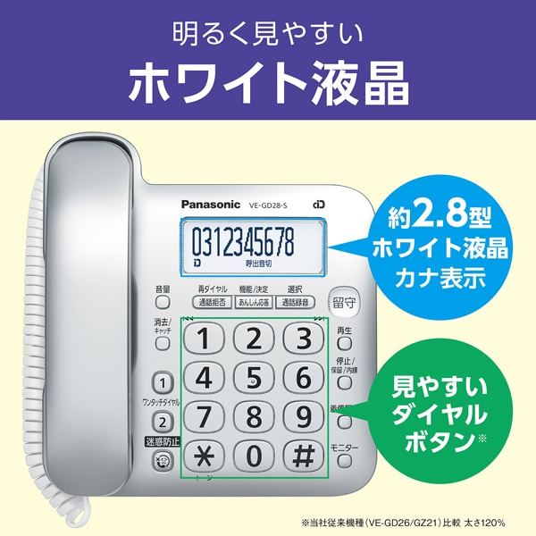 Panasonicipi\jbNj R[hXdb@iq@1tj VE-GD28DL-S