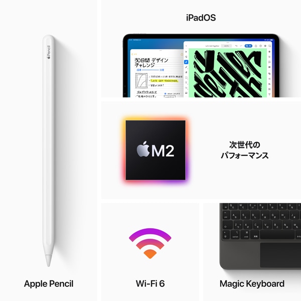 iPad Pro12.9インチWifi+APPLE Pencil他（64GB）