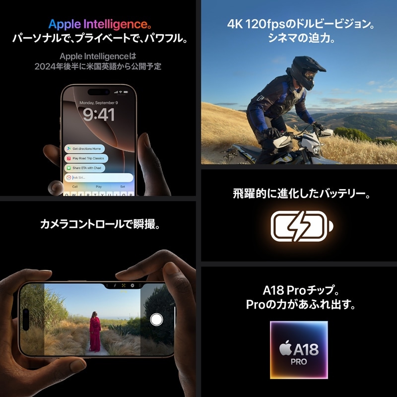 AppleiAbvj ySIMt[ziPhone 16 Pro 256GB MYN03J/A