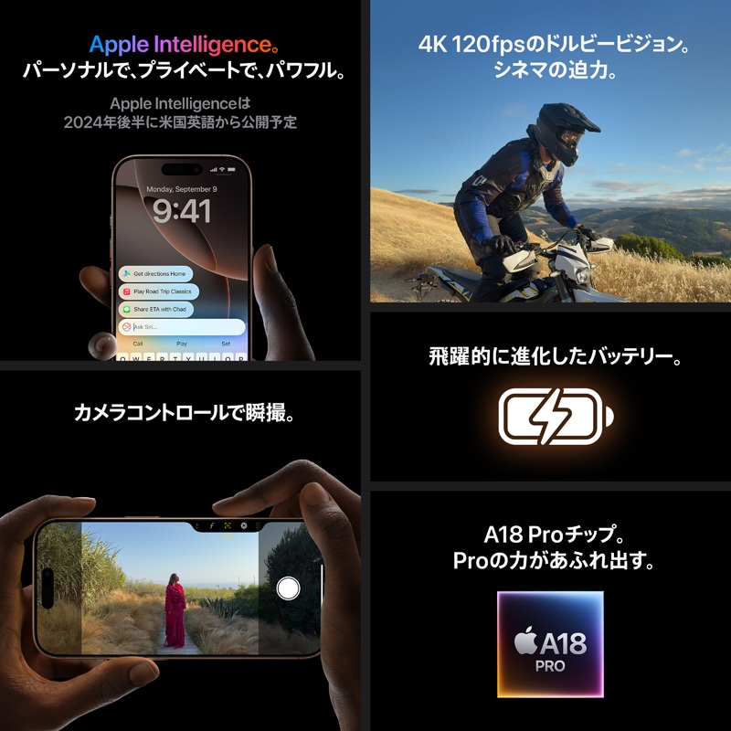 AppleiAbvj ySIMt[ziPhone 16 Pro 1TB MYN93J/A