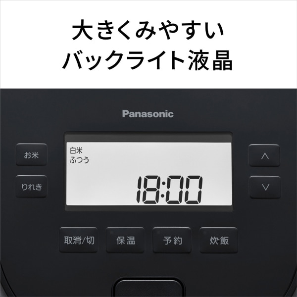 Panasonic�i�p�i�\�j�b�N�j&nbsp;�ψ���IH�W���[���ъ�&nbsp;SR-N610E-K