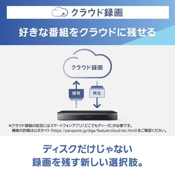 Panasonic�i�p�i�\�j�b�N�j&nbsp;�u���[���C�f�B�X�N���R�[�_�[�@�S�����f�B�[�K&nbsp;DMR-4X410