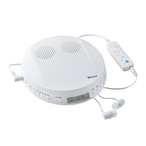 東芝（TOSHIBA） ステレオスピーカー＆Bluetooth送信機能付き CD