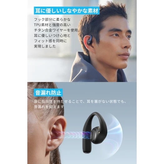 ANKER 完全ワイヤレスイヤホン Soundcore AeroFit Pro｜A3871N11 