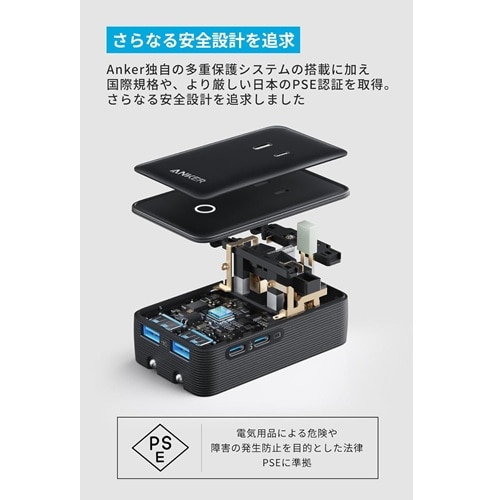 ANKER&nbsp;Anker Nano �g���x���A�_�v�^ (5-in-1, 20W)&nbsp;A9215N11