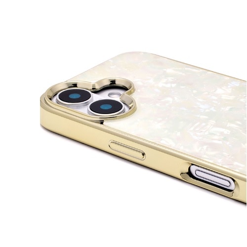 bbbteBA iPhone16Ή@OXVFP[XiGlass Shell Casej UNI-CSIP24M-0GSGD