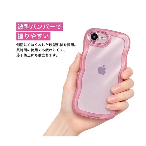 �b�n�b�n��������&nbsp;iPhone 17e/16e �Ή� �N���A�Ȃ��˂��˃P�[�X&nbsp;1818-17E16E-PINK
