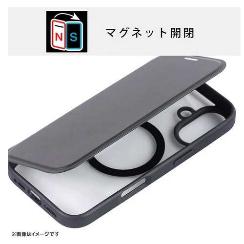 ���C�A�E�g&nbsp;iPhone 16�Ή� �N���A�t���b�v�P�[�X&nbsp;RT-P46LCM/B