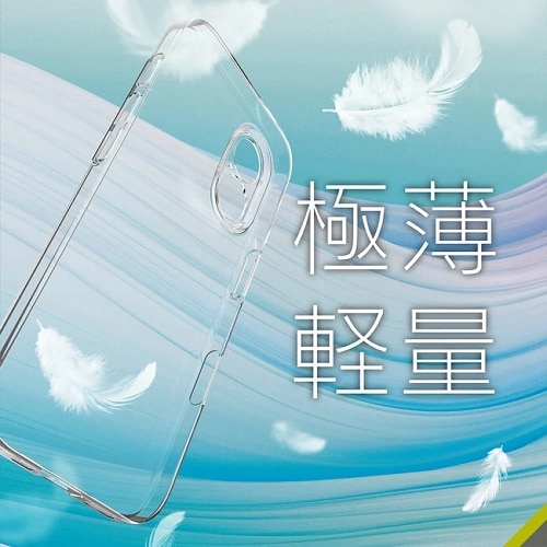 gjeB iPhone 16 [AIR-REAL INVISIBLE] ݌v ɔyʃP[X TR-IP24M2-ARPSL-CL
