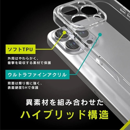 gjeB iPhone 16 Pro [GLASSICA Solid] ݌v wʃKXP[X TR-IP24M3-CGSL-PCCCL