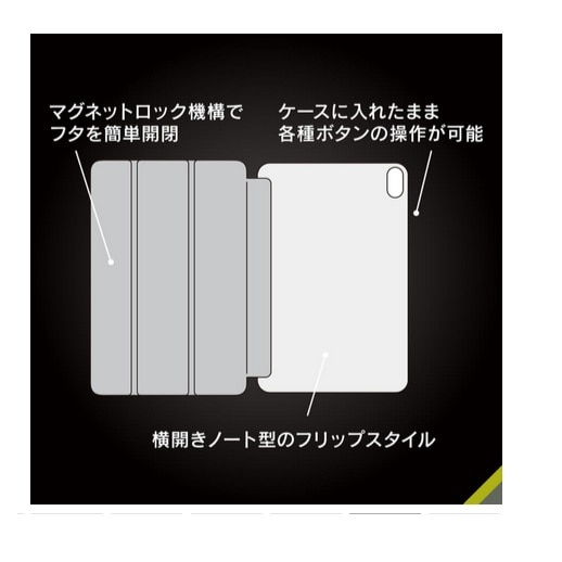 gjeB iPadi10jΉ@tbvVFP[X TR-IPD2410-FS-SMWR