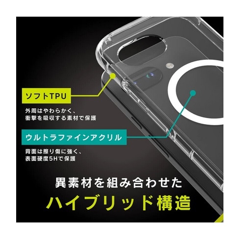 gjeB Google Pixel 9aΉ [LIGHT SHIELD] nCubhP[X TR-PX259A-LDMS-CLWT