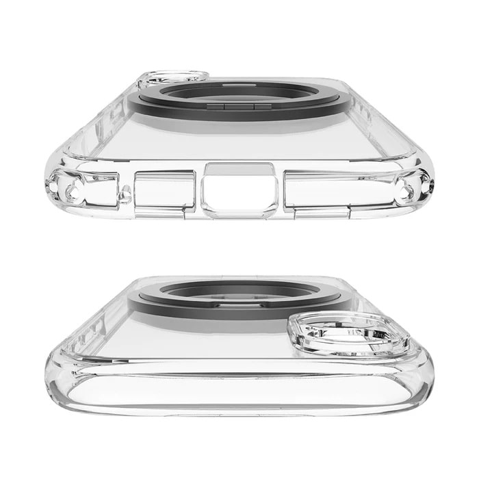 �g���j�e�B&nbsp;iPhone17�p�P�[�X�@[LIGHT SHIELD Solid MagStand] MagSafe�Ή� �������݌v �Ռ��z�� �����O�X�^���h�t��&nbsp;TR-IP25M2-LDSMS-LSV