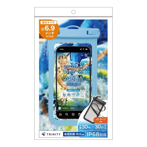 �g���j�e�B&nbsp;[AQUA Shield] �X�}�[�g�t�H���p�h���P�[�X&nbsp;TR-WPC-DL-BL