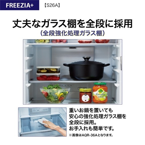 AQUA�i�A�N�A�j&nbsp;3�h�A�Ⓚ�①�Ɂ@FREEZIA+�i�t���[�W�A�E�v���X�j&nbsp;AQR-S26A(DS)