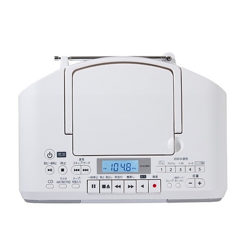 AUREX&nbsp;CD���W�I�J�Z�b�g���R�[�_�[&nbsp;AX-KCRR60(S)