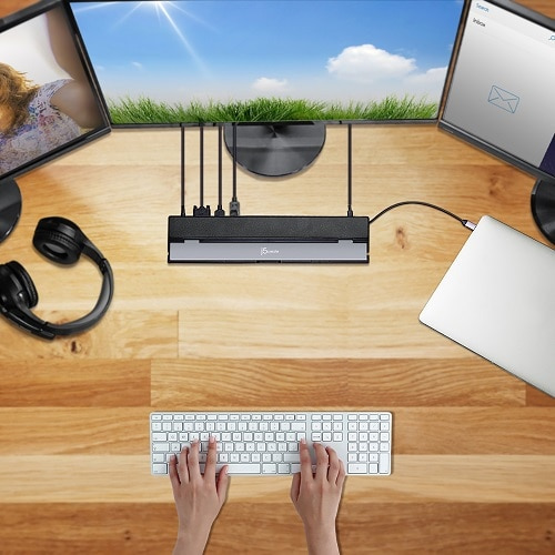 j5 create JCD543 Type-C triple display docking station JCD543