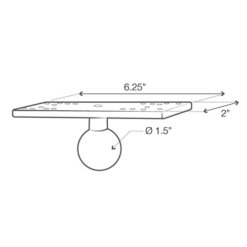 RAM MOUNTSi}gj T}Egx[X 1.5C` RAM-111BU