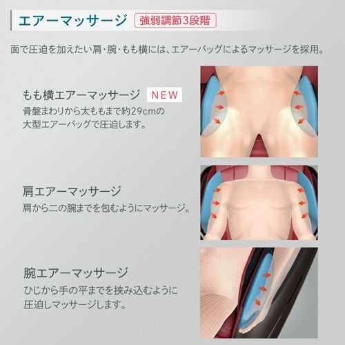 フジ医療器 サイバーリラックス マッサージチェア M25｜AS-R710-BK