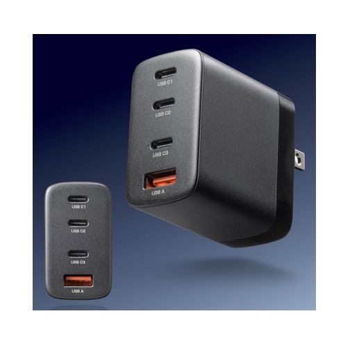 TTvC USB PDΉAC[diPD65WEC×3{A×1j ACA-PD107BK