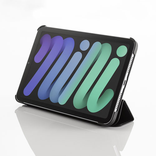 TTvC iPad mini 2021 \tgU[P[X PDA-IPAD1807BK