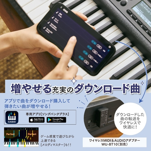 JVIvZ@ Casiotone irQ[VL[{[h LK-540WE