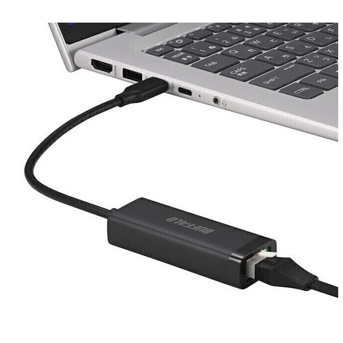 �o�b�t�@���[�iBuffalo�j&nbsp;Giga�Ή� Type-C USB 3.2 (Gen1)�p LAN�A�_�v�^�[&nbsp;LUA6-U3-CGTE-BK