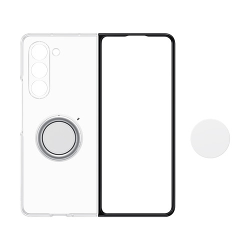 SAMSUNGiTXj Z Fold5 Clear Gadget Case/Transparent EF-XF946CTEGJP