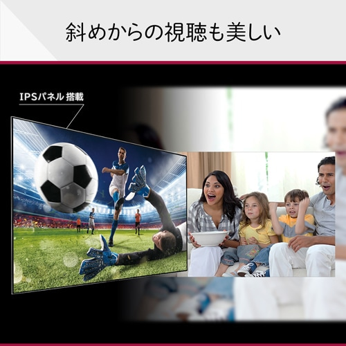 LG △65V型 4Kチューナー内蔵液晶テレビ YouTube対応 /Netflix