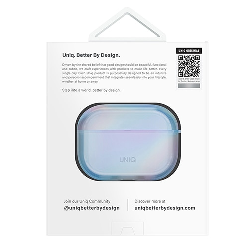 UNIQij[Nj AirPods Pro2 veNgP[X UNIQ-AIRPODSPRO2-IRDEBLU