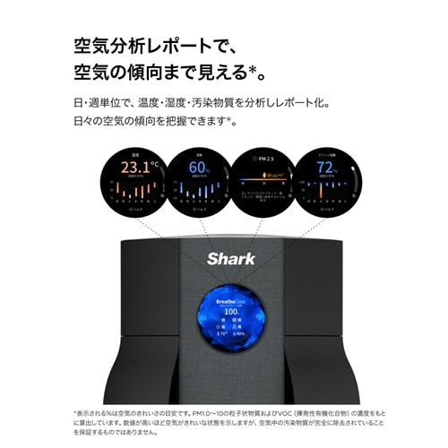 Shark�i�V���[�N�j&nbsp;Shark BreatheClear ��C����@&nbsp;HP162JBK
