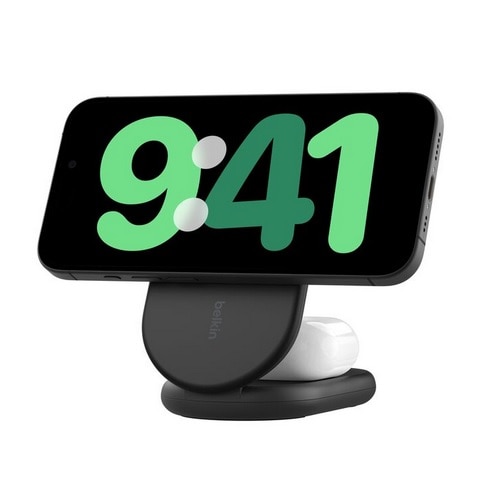 BelkinixLj BOOSTCHARGE Qi2 2-in-1 ܂肽ݎCX[d WIZ028qcBK