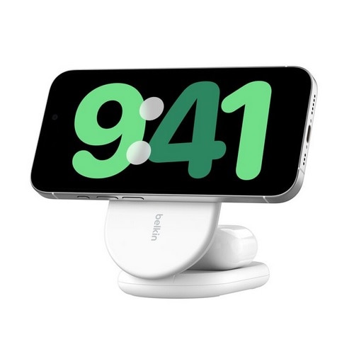 BelkinixLj BOOSTCHARGE Qi2 2-in-1 ܂肽ݎCX[d WIZ028qcWH