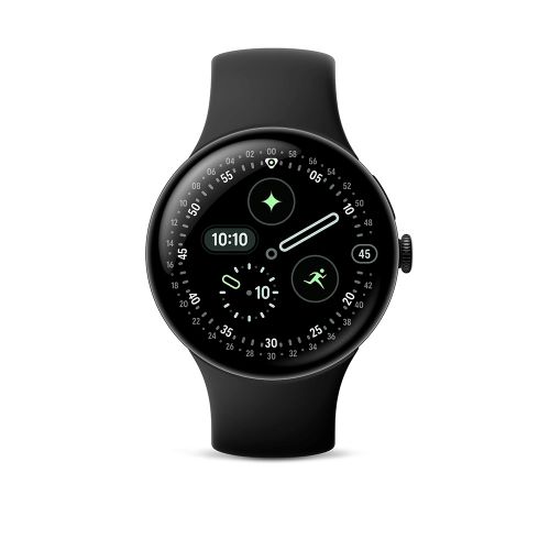 GoogleiO[Oj PixelWatch4 45mmMatte Black/Obsidian GA09962-US
