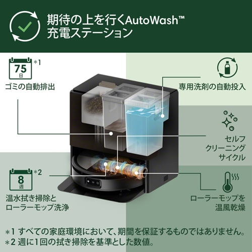 iRobotiAC{bgj Roomba Max 705 Combo {bg + AutoWash [dXe[ViKij X185060