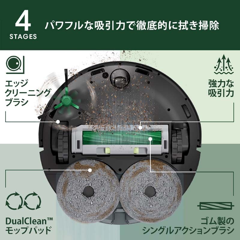 iRobotiAC{bgj Roomba Plus 405 Combo {bg + AutoWash [dXe[ViKij G185060