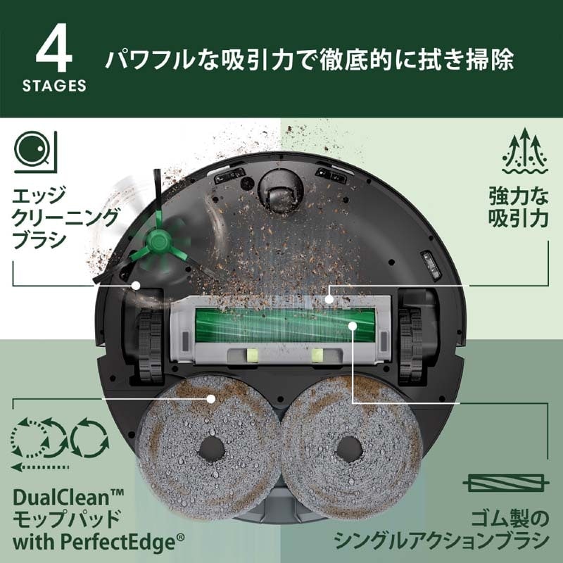 iRobotiAC{bgj Roomba Plus 505 Combo {bg + AutoWash [dXe[ViKij N185060