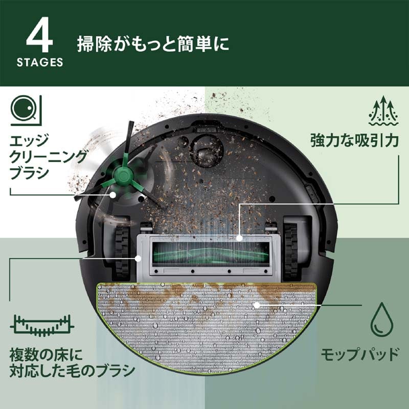 iRobotiAC{bgj Roomba 105 Combo {bg + AutoEmpty [dXe[ViKij Y351060