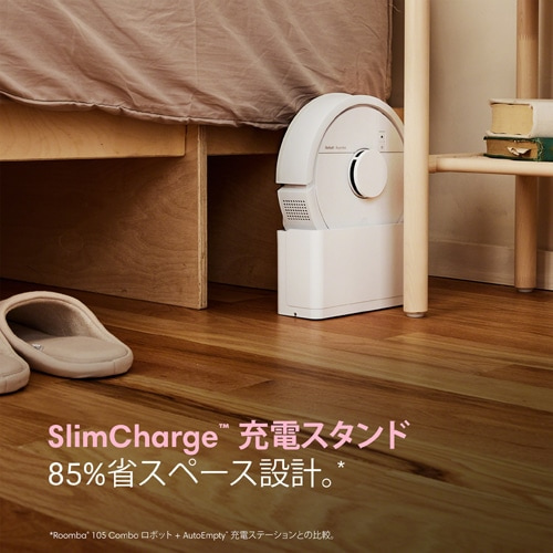 iRobot�i�A�C���{�b�g�j&nbsp;Roomba Mini Slim �|���@&���@�����{�b�g+SlimCharge �[�d�X�^���h�i�������K�i�j&nbsp;F115260