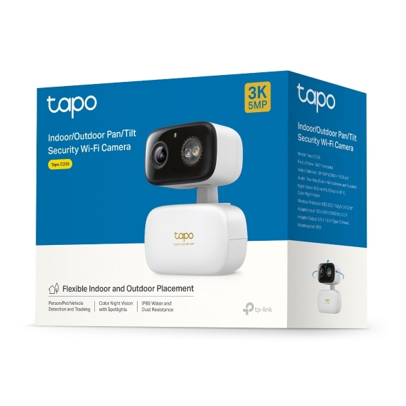 TP-Link（ティーピーリンク） 屋内外対応パンチルトセキュリティWi-Fi