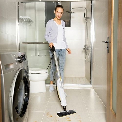 KARCHER SC UPRIGHT プレミアム WHITE - 掃除機